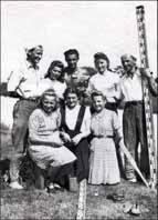 Геодезическая практика. 1946г.